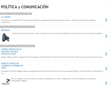 Tablet Screenshot of comunicacionpoliticanortoesteedomex.blogspot.com