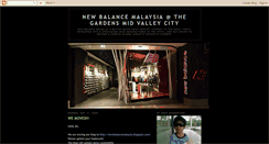 Desktop Screenshot of newbalance-midvalley.blogspot.com