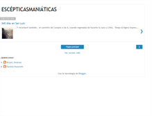 Tablet Screenshot of escepticasmaniaticas.blogspot.com