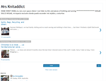 Tablet Screenshot of mrsknitaddict.blogspot.com