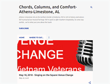 Tablet Screenshot of chordscolumnsandcomfort.blogspot.com
