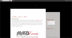 Desktop Screenshot of mmdevents.blogspot.com