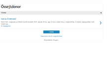 Tablet Screenshot of ossejtdonor.blogspot.com