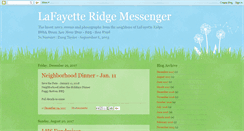 Desktop Screenshot of lafayetteridge.blogspot.com