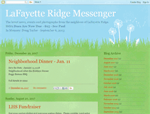 Tablet Screenshot of lafayetteridge.blogspot.com