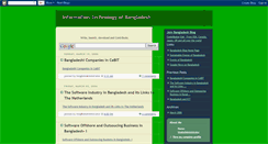 Desktop Screenshot of bangladesh-it.blogspot.com