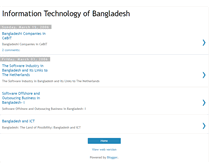 Tablet Screenshot of bangladesh-it.blogspot.com
