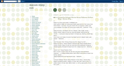Desktop Screenshot of macam33resep33roti.blogspot.com