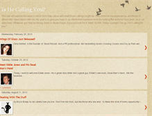 Tablet Screenshot of ishecalling.blogspot.com