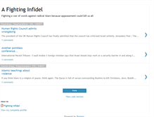 Tablet Screenshot of fightinginfidel.blogspot.com