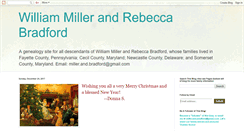 Desktop Screenshot of miller-bradford.blogspot.com