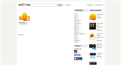 Desktop Screenshot of ontvtime.blogspot.com