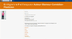 Desktop Screenshot of gregoire-pellequer.blogspot.com