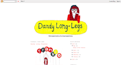 Desktop Screenshot of dandylonglegs.blogspot.com