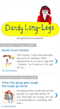 Mobile Screenshot of dandylonglegs.blogspot.com