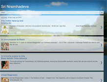 Tablet Screenshot of lordnarasimhadeva.blogspot.com