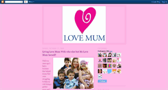 Desktop Screenshot of lovemumonline.blogspot.com