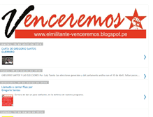 Tablet Screenshot of elmilitante-venceremos.blogspot.com