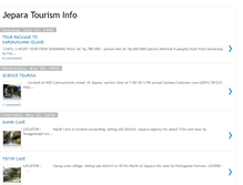 Tablet Screenshot of jeparatourism.blogspot.com