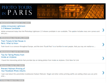 Tablet Screenshot of phototoursinparis.blogspot.com