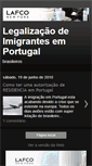 Mobile Screenshot of legalizacaoportugal.blogspot.com