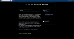 Desktop Screenshot of frozenkaiser.blogspot.com