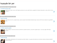 Tablet Screenshot of kuzeydebiryerde.blogspot.com