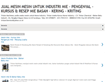 Tablet Screenshot of mesin-mie-kursus-mie-tristar.blogspot.com