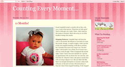 Desktop Screenshot of countingeverymoment.blogspot.com