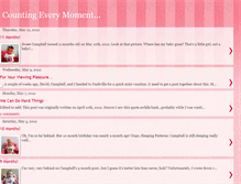 Tablet Screenshot of countingeverymoment.blogspot.com