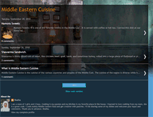 Tablet Screenshot of middleeasterncuisine.blogspot.com