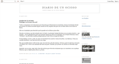 Desktop Screenshot of diariodeunocioso.blogspot.com