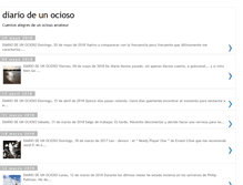Tablet Screenshot of diariodeunocioso.blogspot.com