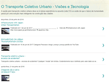 Tablet Screenshot of otransportecoletivourbano.blogspot.com