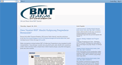 Desktop Screenshot of bmt-syariah.blogspot.com