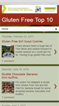 Mobile Screenshot of glutenfreetop10.blogspot.com