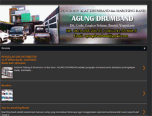 Tablet Screenshot of agungdrumband.blogspot.com