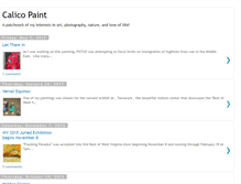 Tablet Screenshot of calico-paint.blogspot.com