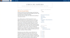 Desktop Screenshot of circodejaneiro.blogspot.com