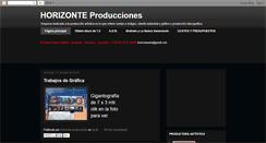 Desktop Screenshot of horizontepro.blogspot.com