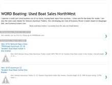 Tablet Screenshot of boatsalesnw.blogspot.com