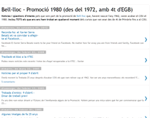 Tablet Screenshot of bell-lloc.blogspot.com