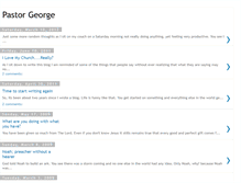 Tablet Screenshot of georgesanders.blogspot.com
