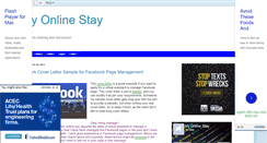 Desktop Screenshot of myonlinestay.blogspot.com