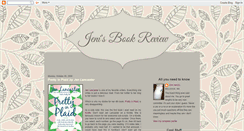 Desktop Screenshot of jenireads.blogspot.com