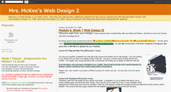 Desktop Screenshot of mckeewebdesign2.blogspot.com