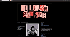 Desktop Screenshot of musicaescape.blogspot.com