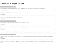 Tablet Screenshot of musicaescape.blogspot.com