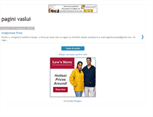 Tablet Screenshot of paginivaslui.blogspot.com