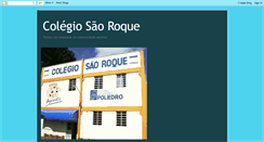 Desktop Screenshot of colegiosaoroque.blogspot.com